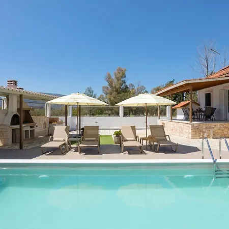 Feriehus Ilenia's 3 Bedroom House With Private Pool Laganas